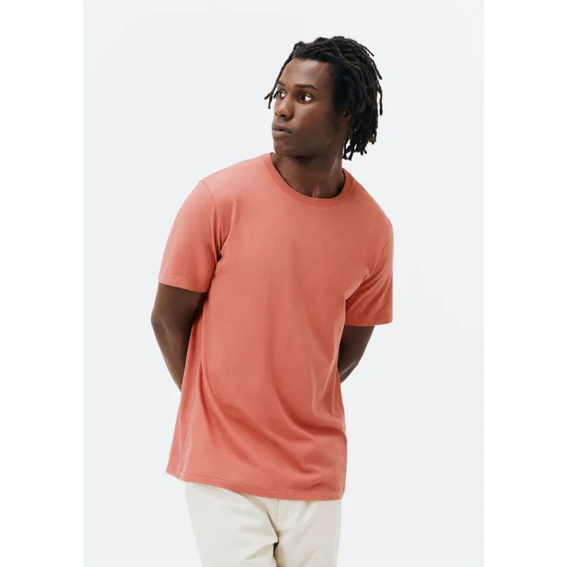 Camiseta Básica Unissex Manga Curta Regular World - Vermelho EXG