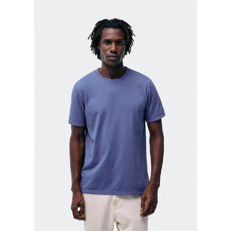 Camiseta Básica Unissex Manga Curta Regular World - Azul G