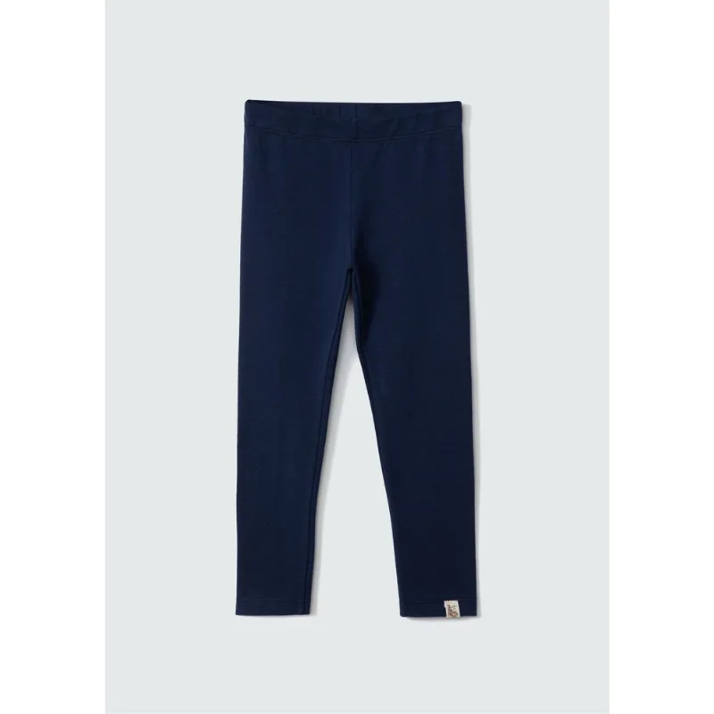 Calça Legging Infantil Menina Toddler - Azul 001
