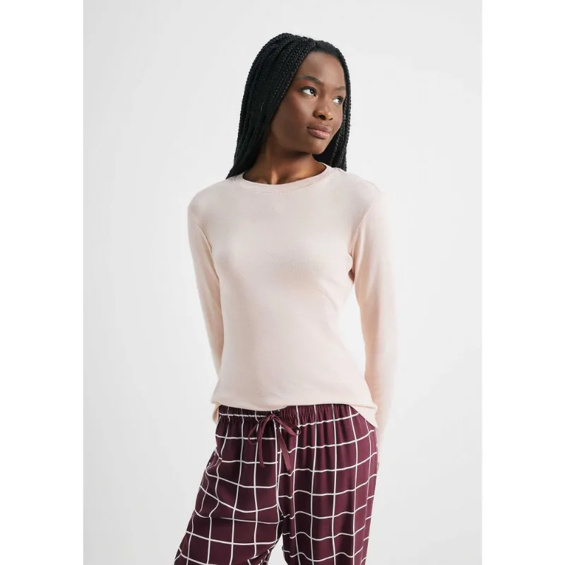 Blusa Feminina Manga Longa - Rosa M