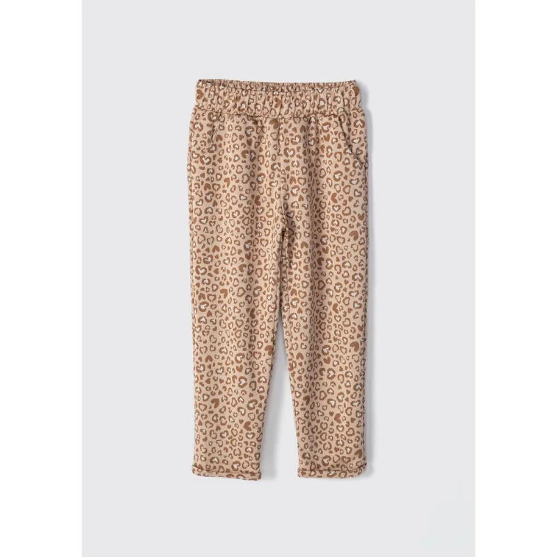 Calça Infantil Menina Toddler Taper - Bege 002
