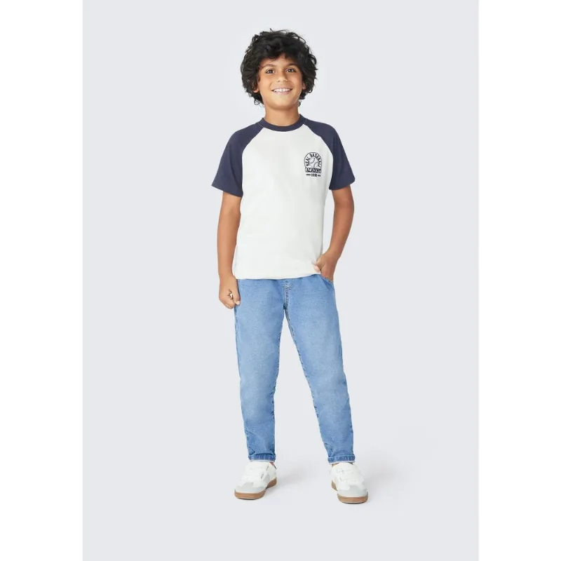 Calça Jeans Infantil Menino Ballon - Azul 012