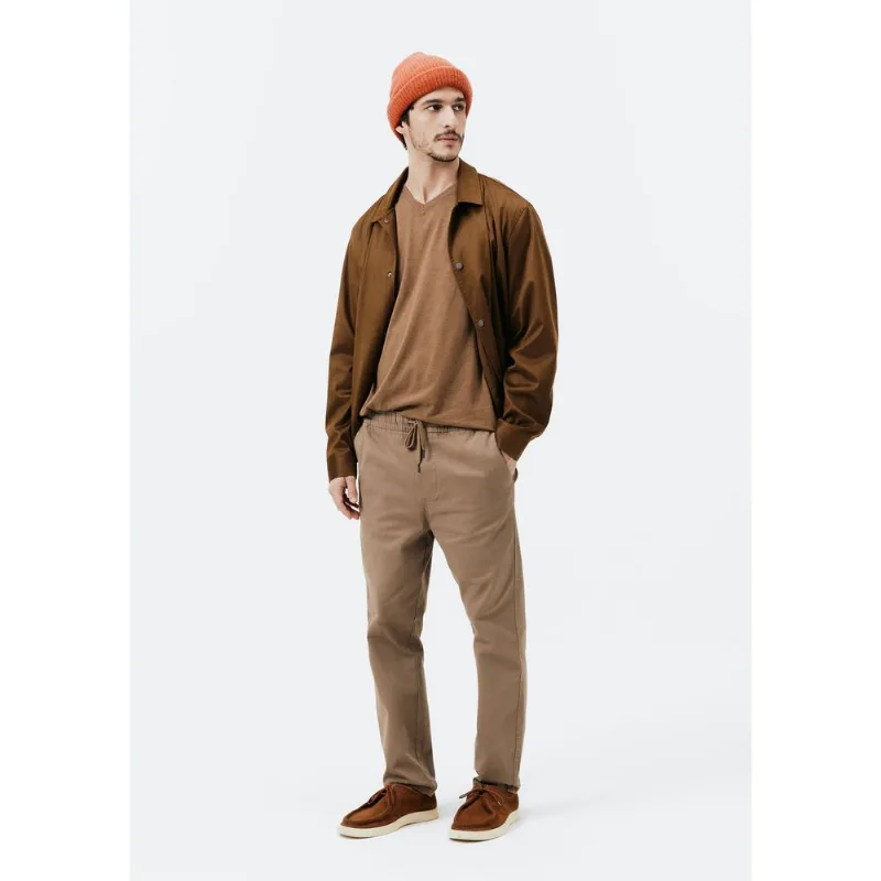 Calça Básica Masculina Chino - Marrom G