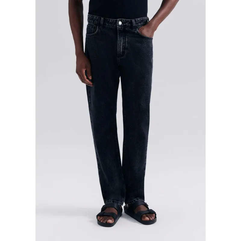 Calça Jeans Masculina Reta - Preto 050