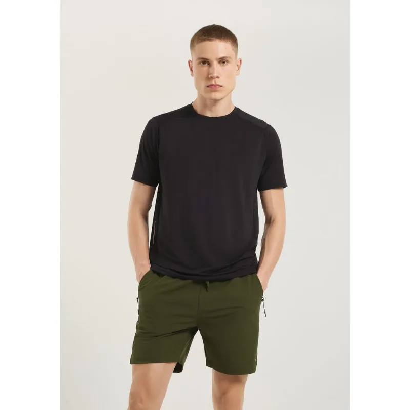 Camiseta Esportiva Masculina Manga Curta Hiit - Preto XG