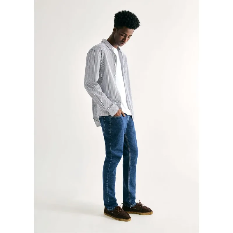 Calça Jeans Masculina Slim Com elastano - Azul 046