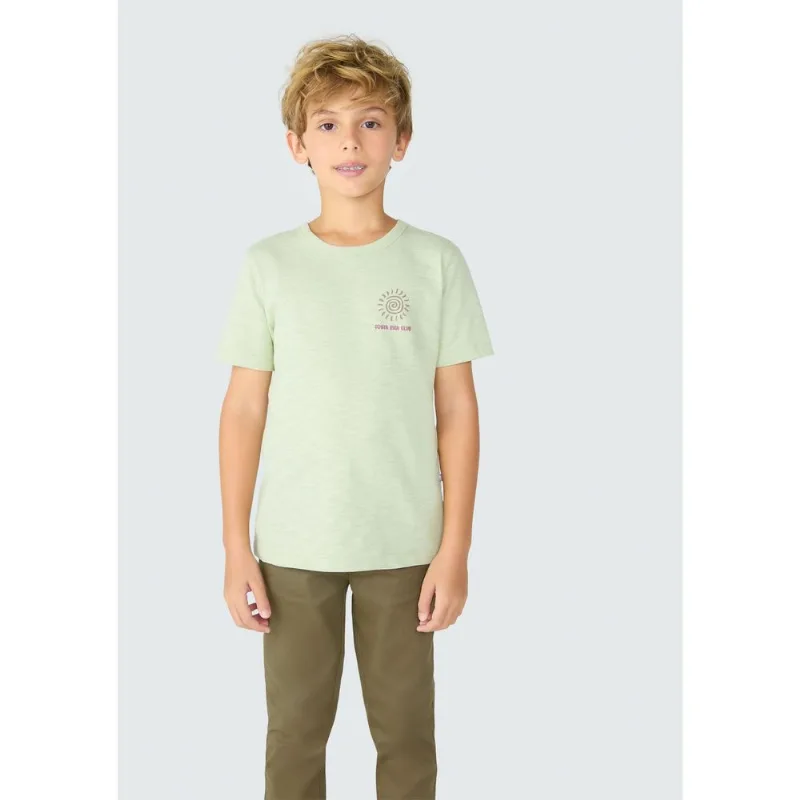 Camiseta Infantil Menino Estampada Flamê - Verde 008