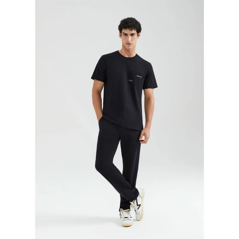 Camiseta Masculina Comfort Super Cotton Com Estampa - Preto G