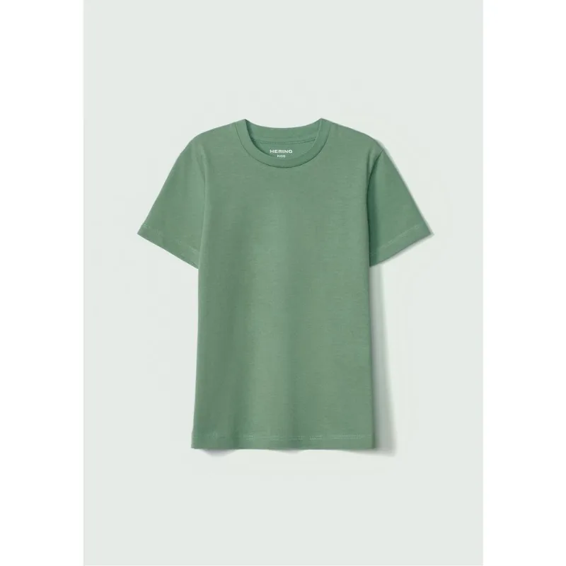 Camiseta Básica Infantil Menino Manga Curta Slim - Verde 010