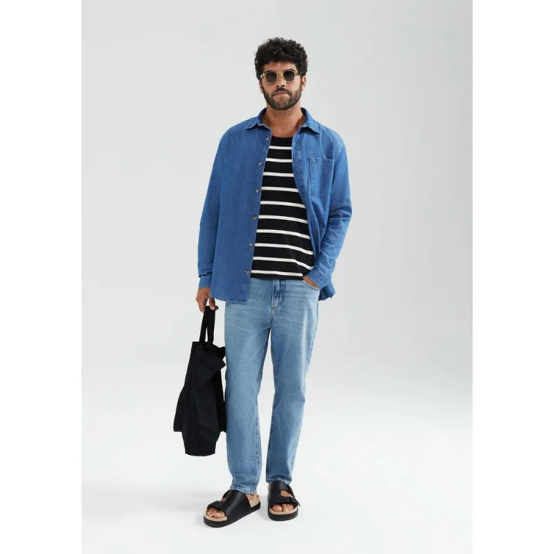 Calça Jeans Masculina Slim - Azul 042