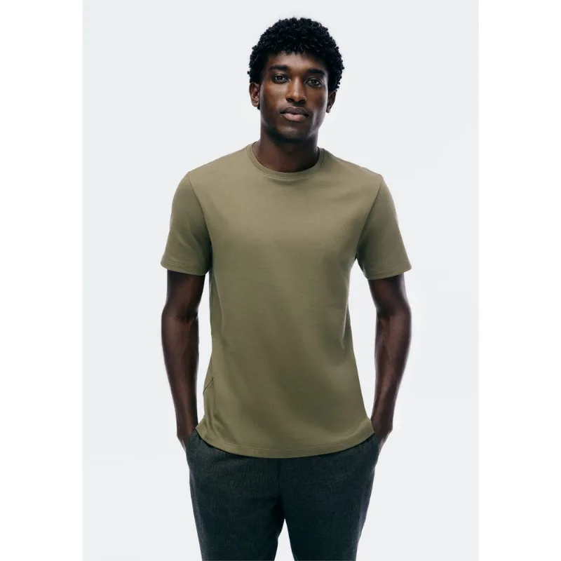 Camiseta Masculina Manga Curta Super Cotton Pima - Verde G