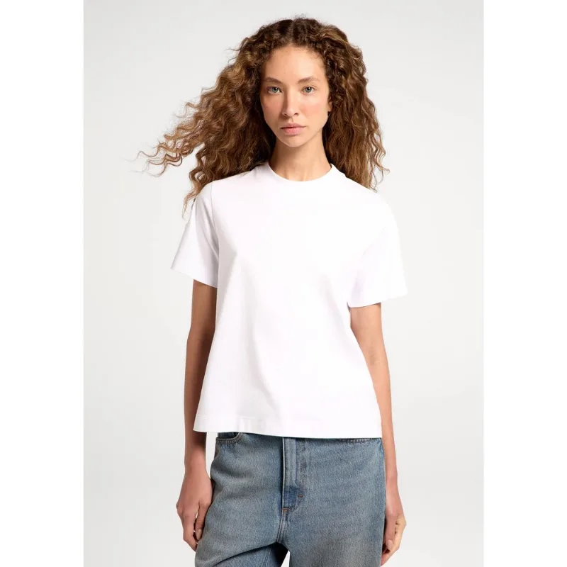 Camiseta Feminina Manga Curta Super Cotton - Branco G
