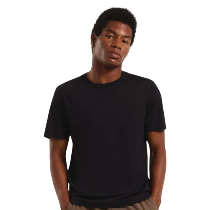Camiseta Básica De Treino Masculina XG Hering Sports Pace Easy Care Preto (MP)