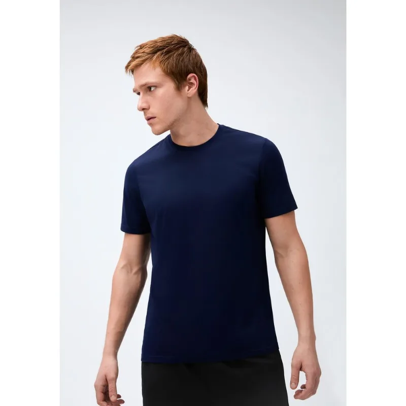 Camiseta Esportiva Básica Masculina Ultra - Azul G