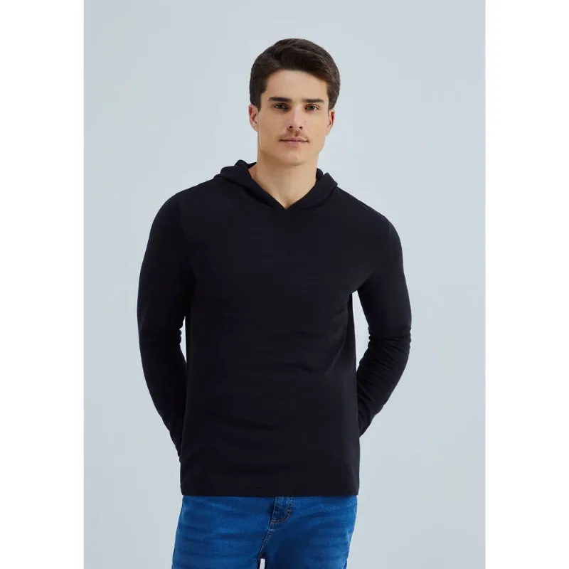 Camiseta Masculina Em Algodão Peruano - Preto M