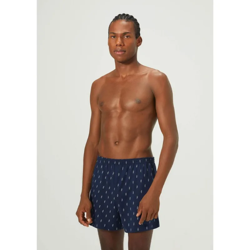 Cueca Samba Canção Estampada - Azul G