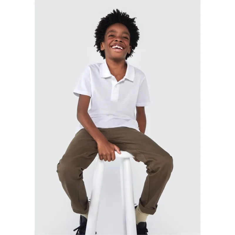 Calça Social Infantil Menino Slim - Verde 008