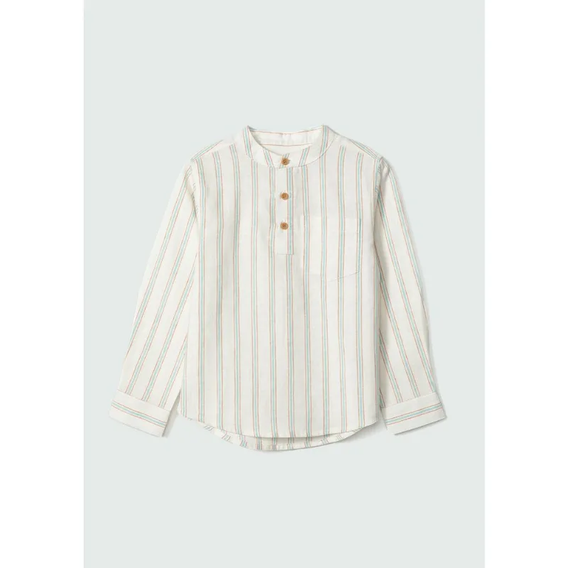 Camisa Infantil Menino Toddler Listrada - Off white 003