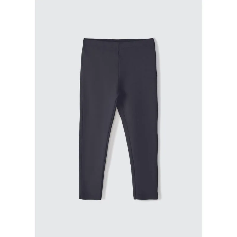 Calça Básica Legging Infantil Toddler Em Ribana - Cinza 002