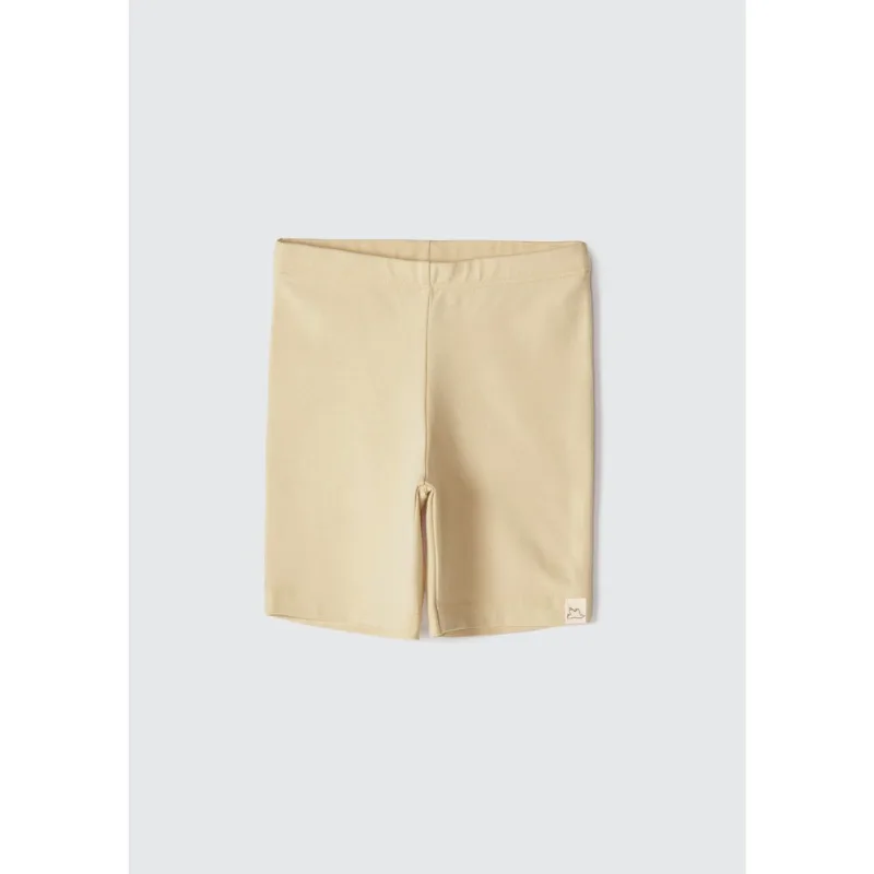 Bermuda Ciclista Infantil Menina Toddler - Amarelo 002