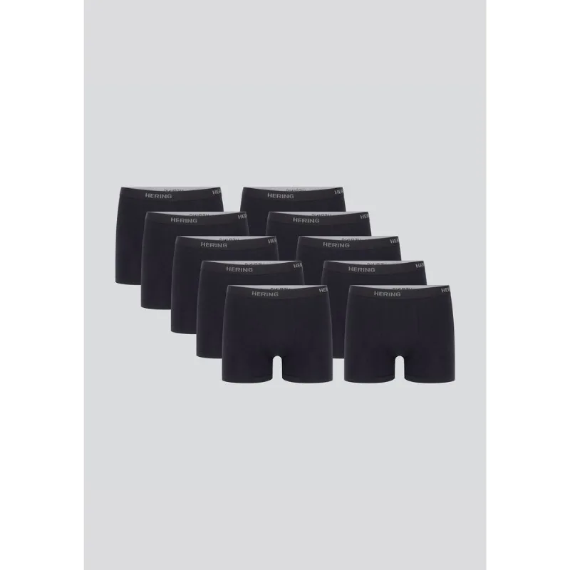 Kit 10 Cuecas Boxer Com elástico Personalizado - Preto XXG