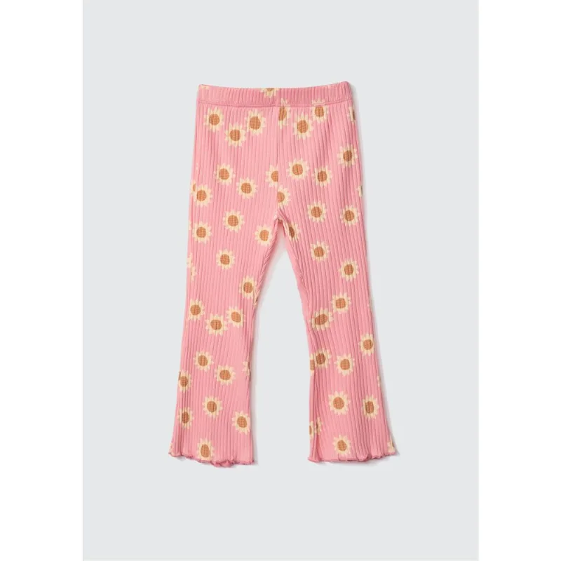 Calça Legging Infantil Menina Toddler Bailarina - Rosa 002