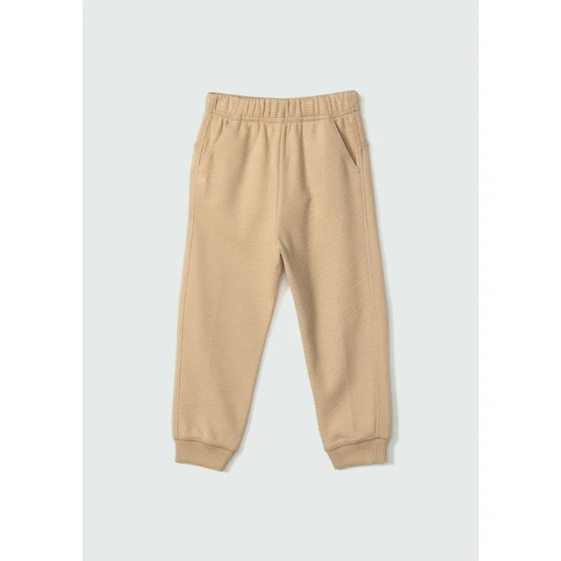 Calça Infantil Menino Toddler Jogger - Marrom 002