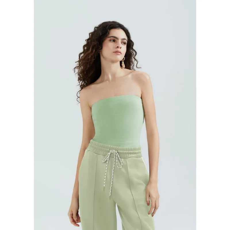 Blusa Feminina Sem Alças - Verde XP
