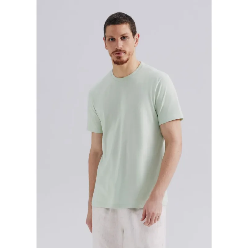 Camiseta Básica Unissex Manga Curta Regular World - Verde XXG