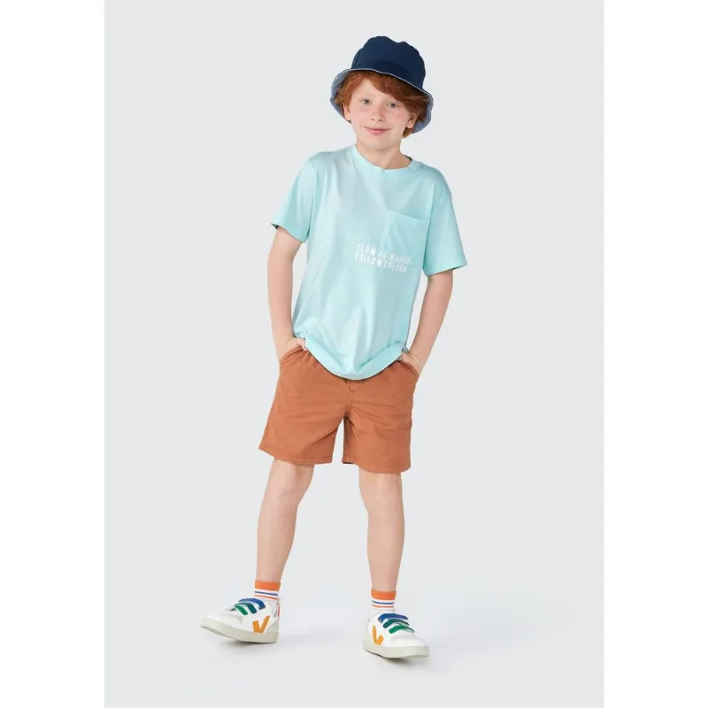 Camiseta Infantil Menino Regular - Azul 010