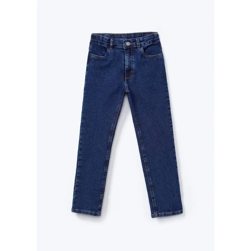 Calça Jeans Infantil Menino Skinny - Azul 008