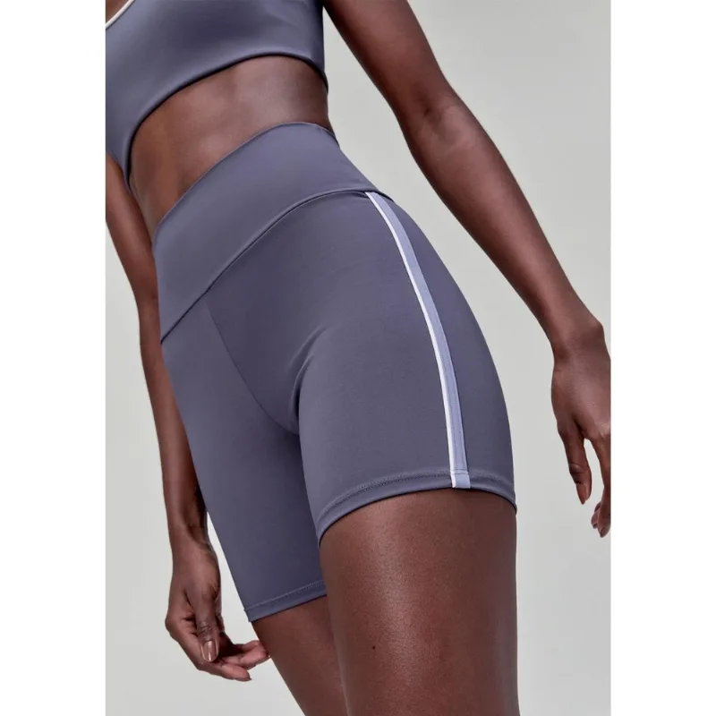 Bermuda Ciclista Feminina Secagem Rápida - Roxo XG