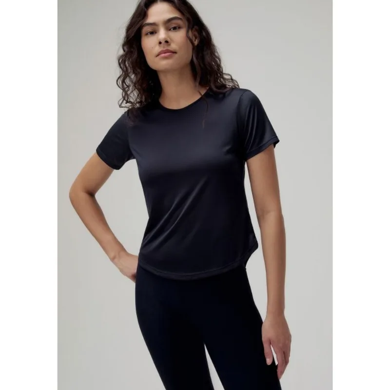 Camiseta Esportiva Feminina Texturizada - Preto XG