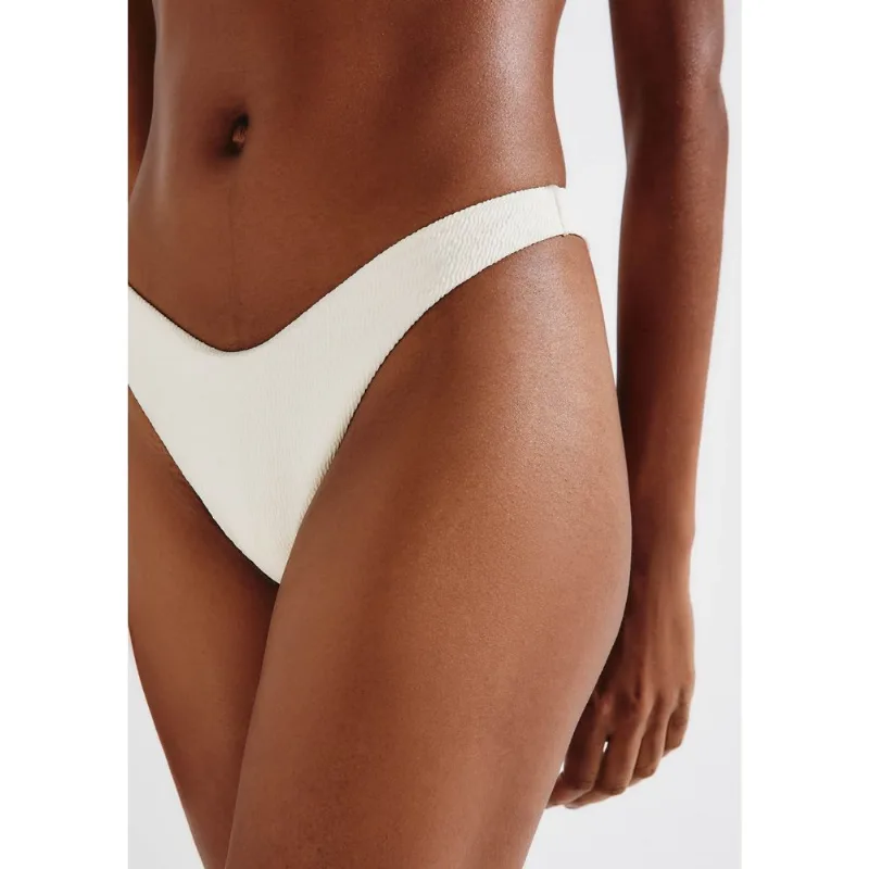 Calcinha Biquíni Fio Duplo Asa Delta Com Fio LYCRA® - Branco G