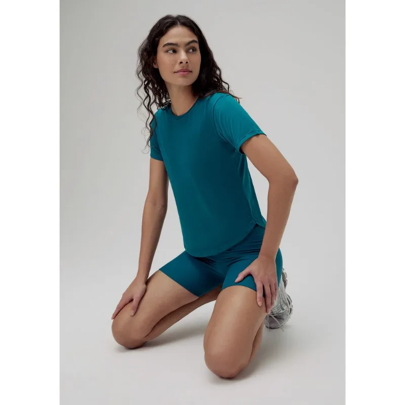 Camiseta Esportiva Feminina Texturizada - Verde G