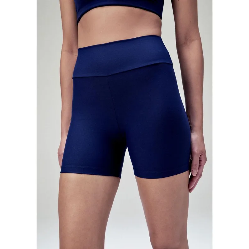 Bermuda Esportiva Feminina Secagem Rápida - Azul M