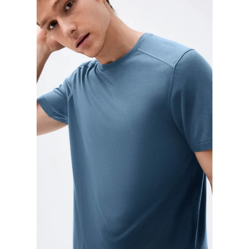 Camiseta Esportiva Masculina Easy Care - Azul M