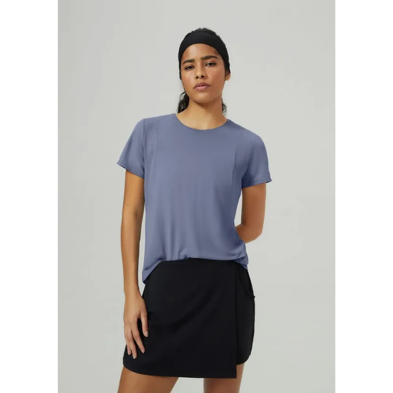 Camiseta Esportiva Feminina Proteção UV 50+ - Roxo G