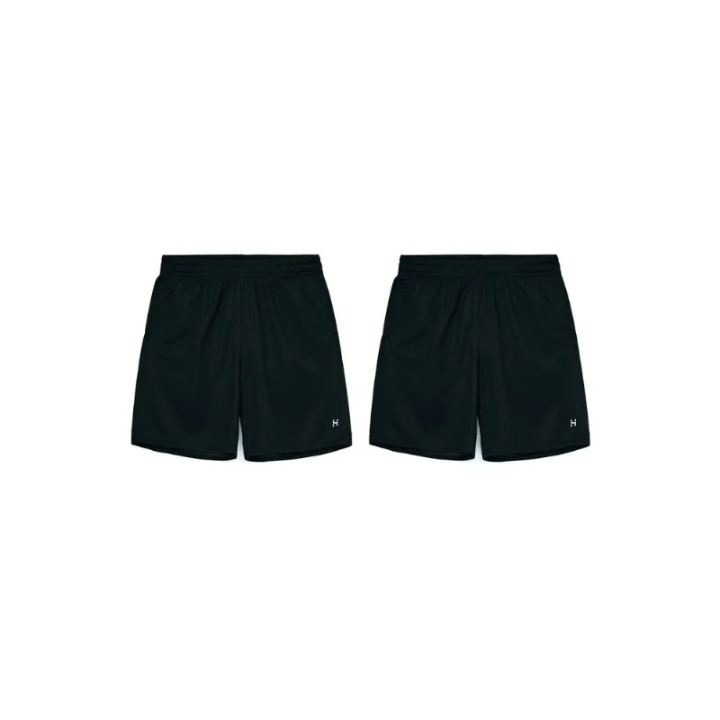 Kit 2 Bermudas Esportivas Masculinas - Preto M