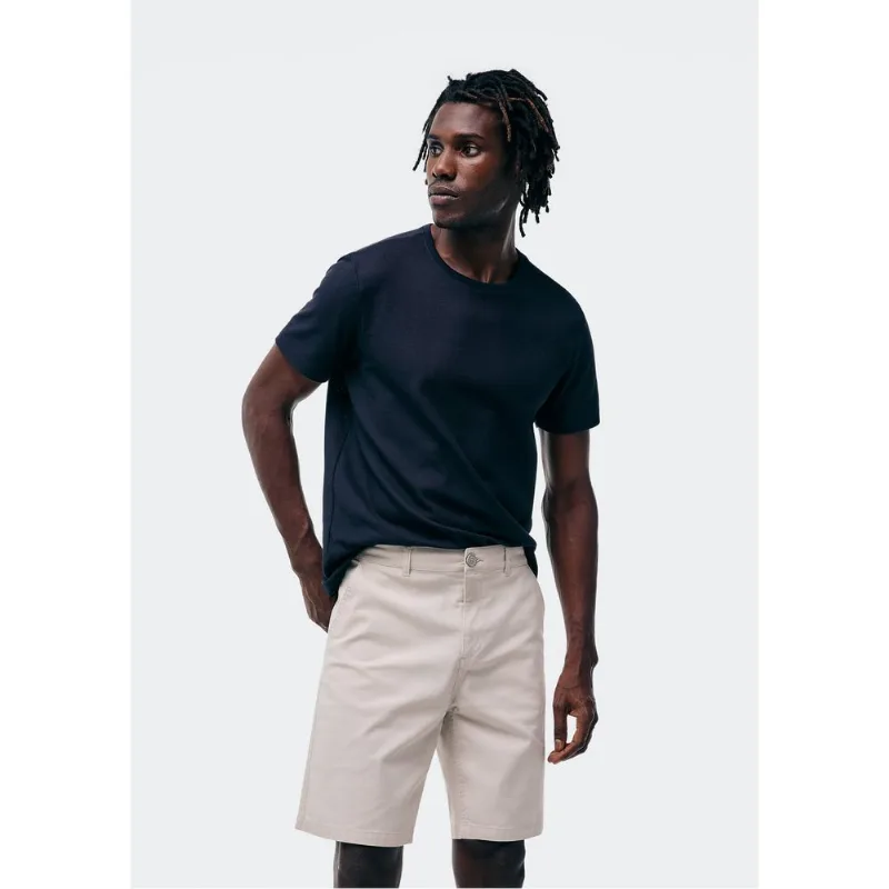 Bermuda Masculina Reta Em Sarja - Bege 050