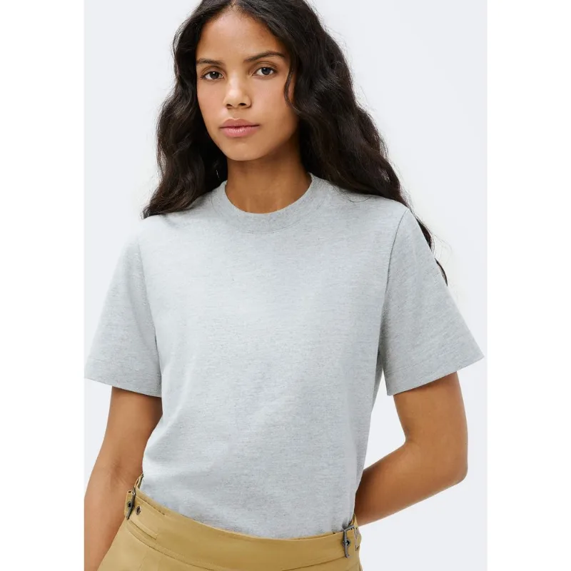 Camiseta Feminina Manga Curta Super Cotton - Cinza M