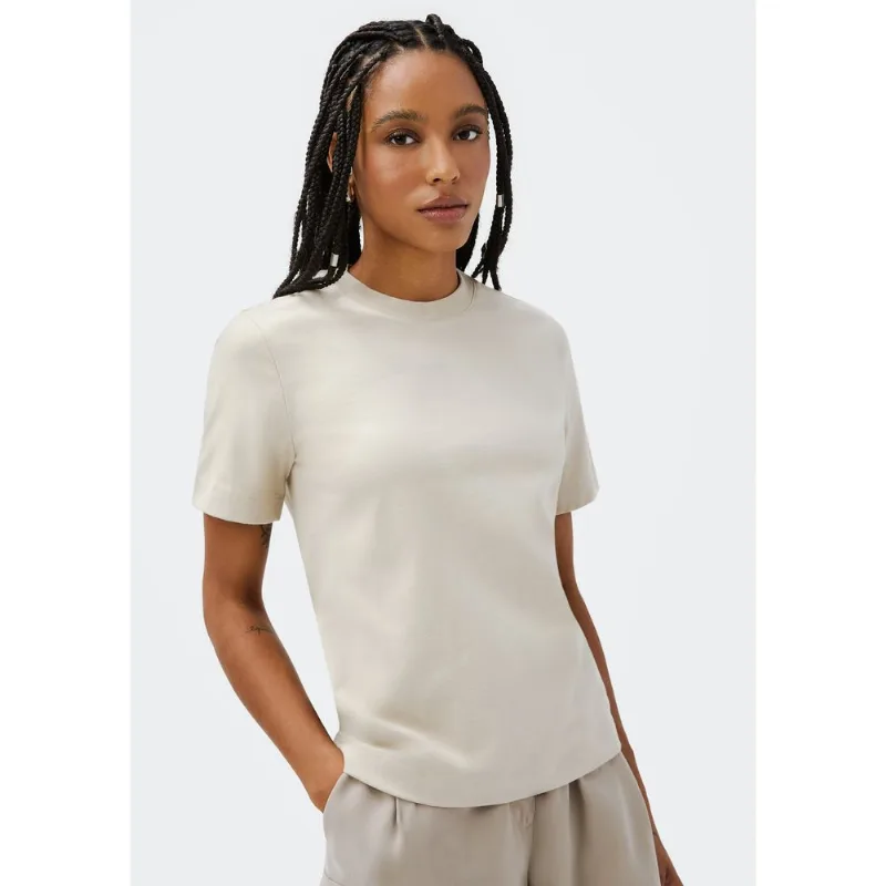Camiseta Feminina Manga Curta Super Cotton - Cinza P