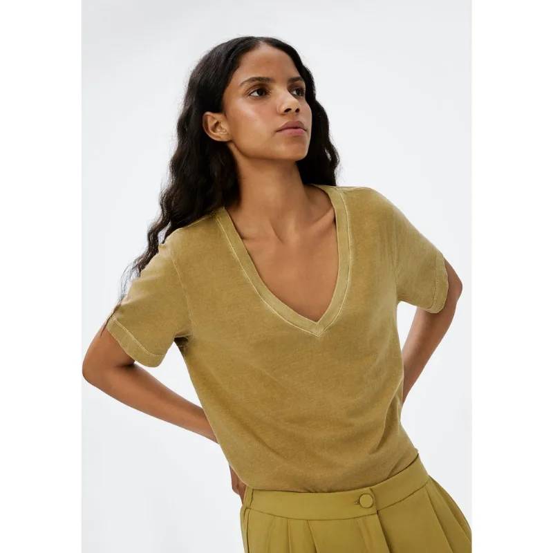 Blusa Feminina Estonada - Caqui P