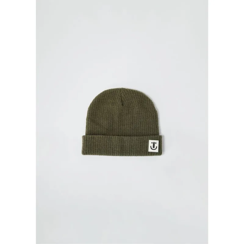 Gorro Infantil Unissex Em Tricô - Verde G