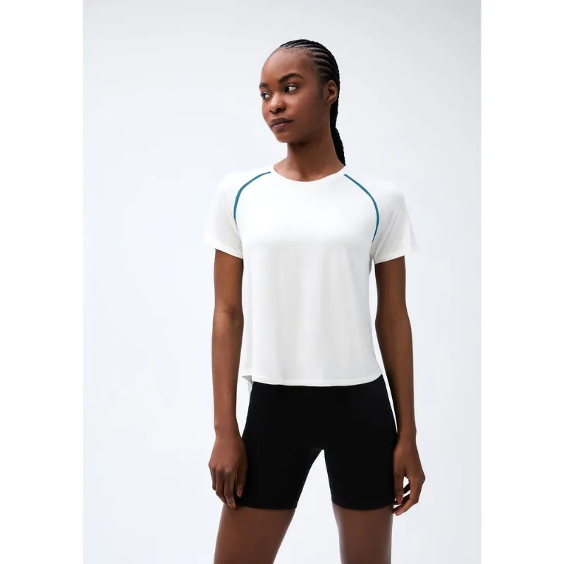 Camiseta Esportiva Feminina Easy Care - Off white M