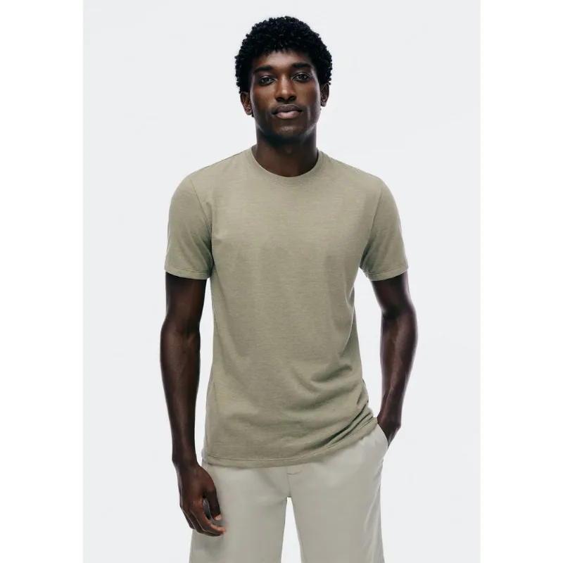 Camiseta Básica Unissex Manga Curta Regular World - Verde G