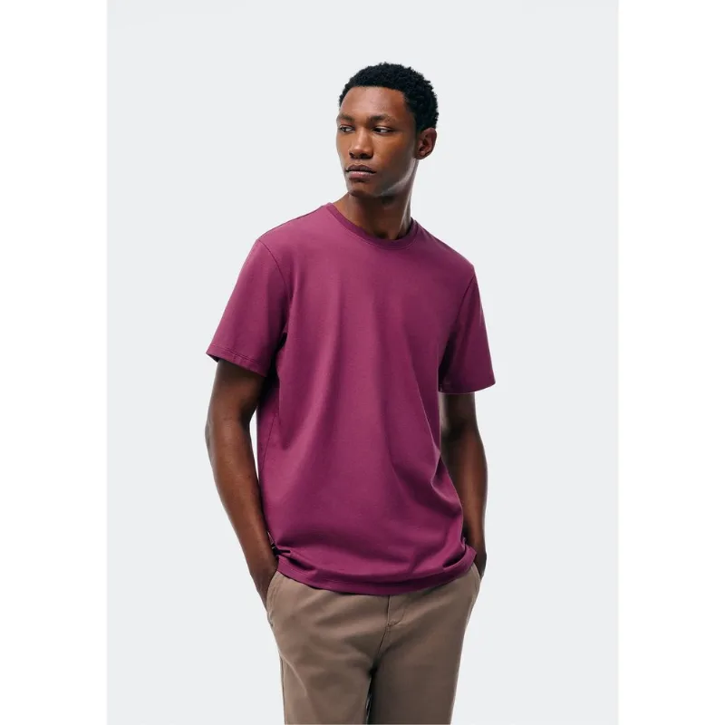 Camiseta Básica Masculina Comfort Super Cotton - Roxo G