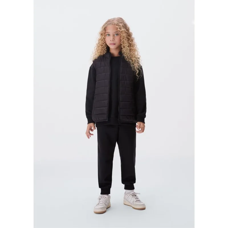 Calça Básica Infantil Unissex Jogger - Preto 002