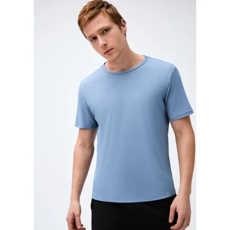 Camiseta Esportiva Masculina Pace Easy Care - Azul G