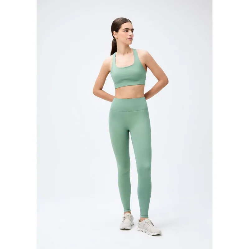 Calça Legging Esportiva Feminina Com Fio LYCRA® - Verde XG